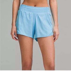 Lululemon High Rise 4in Hotty Hot Shorts